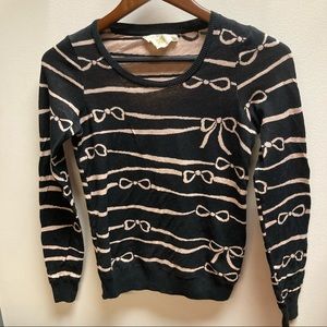 HWR Anthropologie Sweater with bows